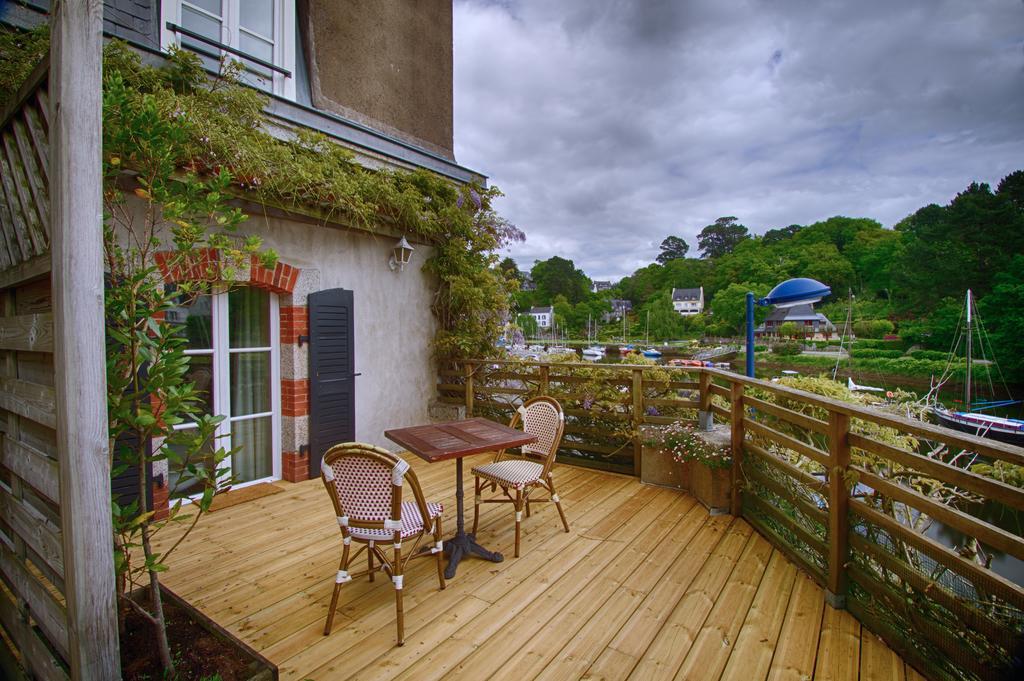 Hotel De Charme Les Mimosas Pont-Aven Quarto foto